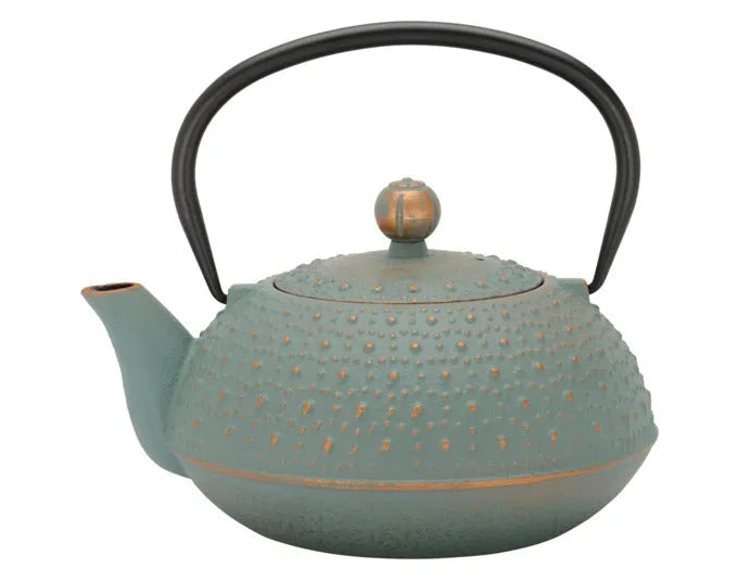 Elegante blaue Teekanne Anhui von BREDEMEIJER, 0.9 l, ideal für Teegenuss, hochwertig verarbeitet, stilvolles Design.