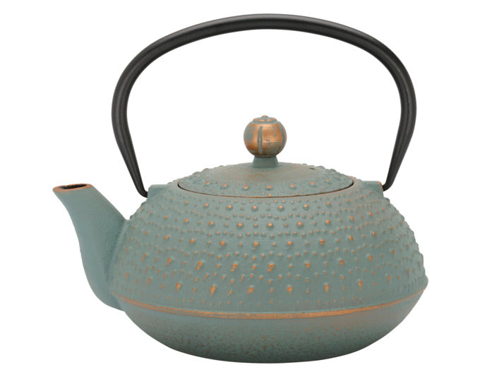 Elegante blaue Teekanne Anhui von BREDEMEIJER, 0.9 l, ideal für Teegenuss, hochwertig verarbeitet, stilvolles Design.