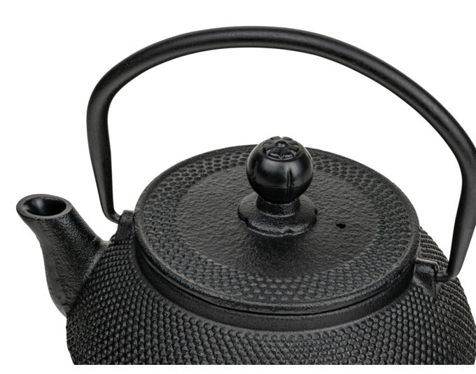 Elegante schwarze Teekanne Jang von BREDEMEIJER, 0.5 l, ideal für stilvollen Teegenuss, hochwertig und funktional.