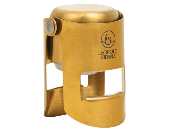 LEOPOLD Champagnerverschluss Aristo Inox gold in  präsentiert im Onlineshop von KAQTU Design AG. Barzubehör ist von LEOPOLD
