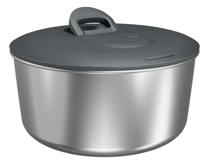 ZYLISS Salatschleuder Easy Spin Edelstahl L ø 26 cm in  präsentiert im Onlineshop von KAQTU Design AG. Salatzubehör ist von ZYLISS