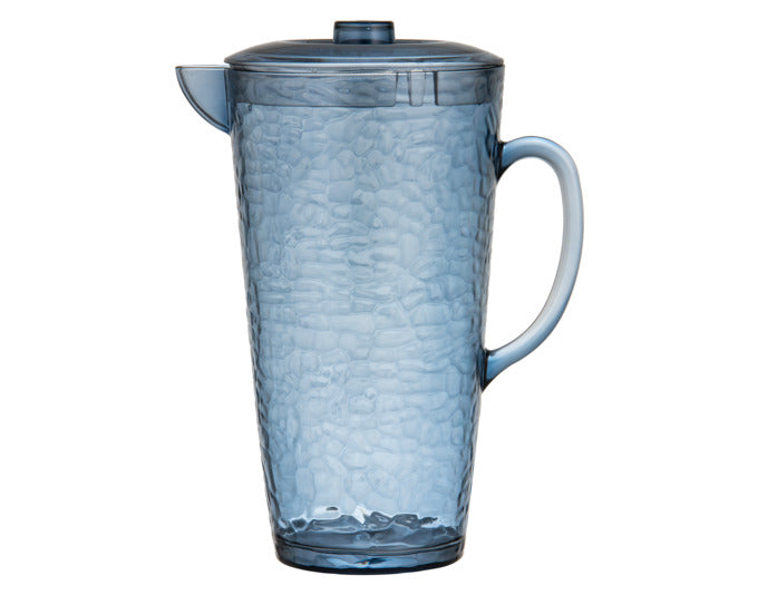 LADELLE Brocca con coperchio Byron acrilico blu 2,5 l 20,7x14x27 cm