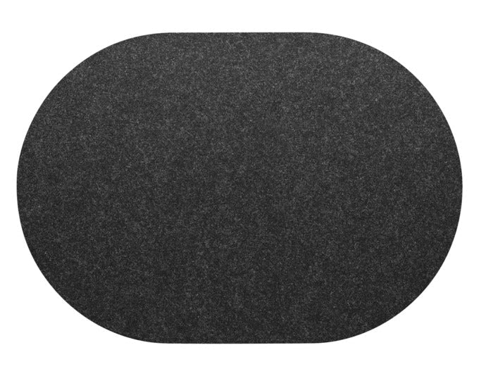 DAFF Tischset Fiberixx 34x42 cm oval anthra in  präsentiert im Onlineshop von KAQTU Design AG. Tischset ist von DAFF