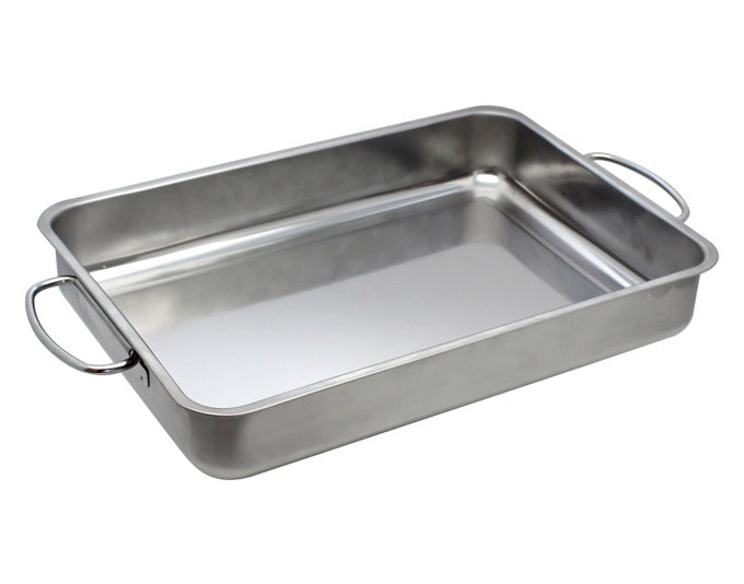 ELO Bräter Auflaufform Basic Edelstahl 26x20x5.5 cm in  präsentiert im Onlineshop von KAQTU Design AG. Topf ist von ELO BASIC