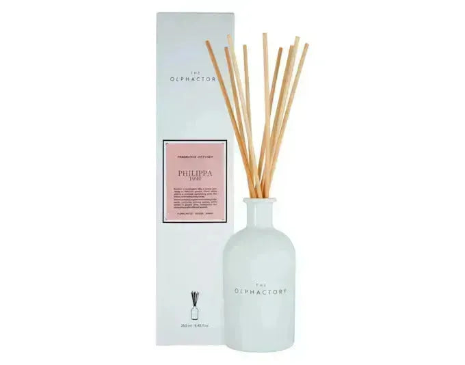 Eleganter Raumduft White Insignia von THE OLPHACTORY, 250 ml, verleiht Ihrem Zuhause eine luxuriöse und angenehme Atmosphäre.