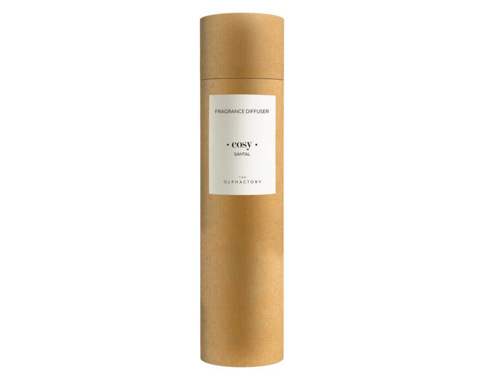 Eleganter Raumduft Santal von THE OLPHACTORY, 500 ml, mit warmen, holzigen Noten für ein luxuriöses Ambiente.