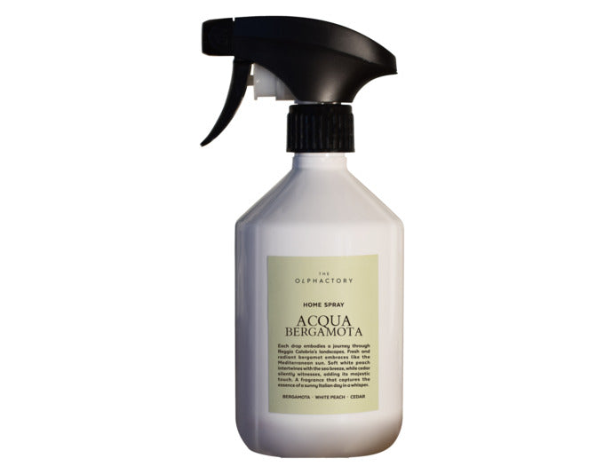 THE OLPHACTORY Raumspray White Insignia Acqua Bergamota 500 ml in  präsentiert im Onlineshop von KAQTU Design AG. Duftöl ist von THE OLPHACTORY