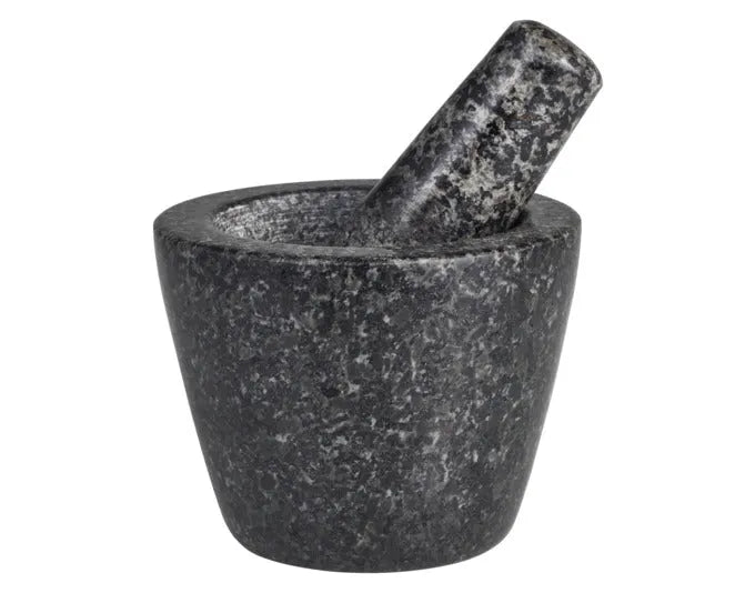 COLE&MASON Mörser mit Stössel Granit 10x10x7.5 cm in  präsentiert im Onlineshop von KAQTU Design AG. Küchenhelfer ist von COLE & MASON