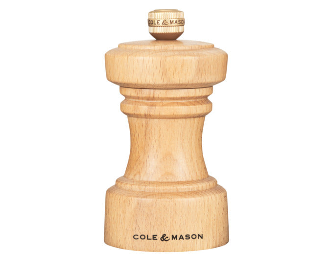 COLE&MASON Pfeffermühle Hoxton Buche natur 10.4x5.5x5.5 cm in  präsentiert im Onlineshop von KAQTU Design AG. Salz & Pfeffer ist von COLE & MASON