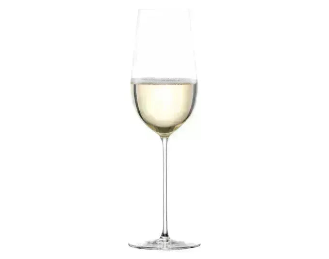 Elegante Schaumweingläser Vuelo von ZWIESEL GLAS, 2er-Set, ideal für stilvollen Genuss, hochwertiges Design und perfekte Funktionalität.