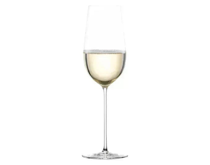 Elegante Schaumweingläser Vuelo von ZWIESEL GLAS, 2er-Set, ideal für stilvollen Genuss, hochwertiges Design und perfekte Funktionalität.