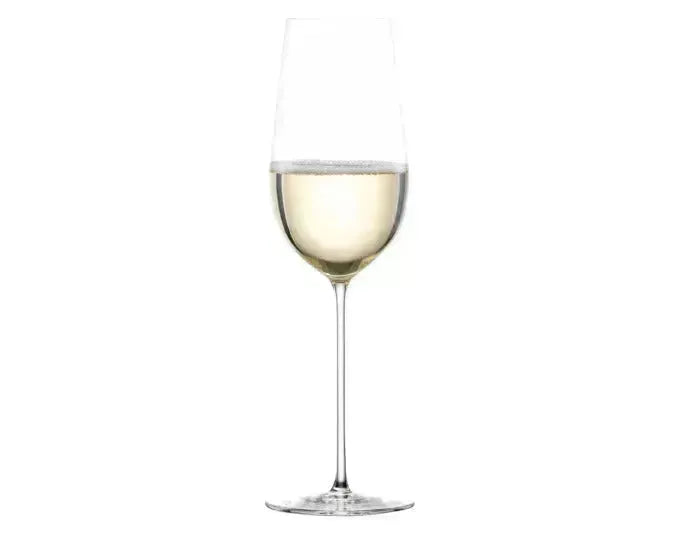 Elegante Schaumweingläser Vuelo von ZWIESEL GLAS, 2er-Set, ideal für stilvollen Genuss, hochwertiges Design und perfekte Funktionalität.