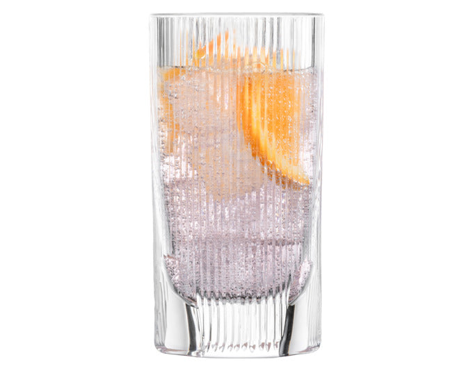 Elegante Longdrinkgläser von SCHOTT ZWIESEL, Set aus 4 Stück, ideal für Cocktails, hochwertiges Design und langlebige Qualität.