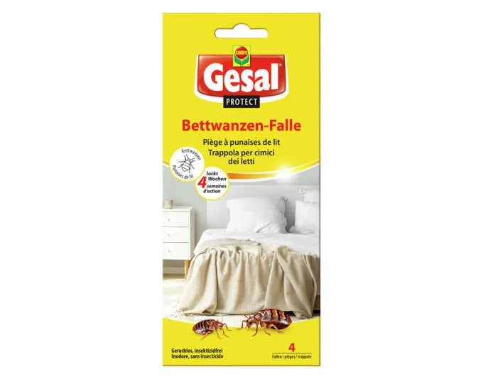 GESAL PROTECT Bettwanzen-Falle 2x2 Stk. in  präsentiert im Onlineshop von KAQTU Design AG. Insektenabwehr ist von GESAL PROTECT