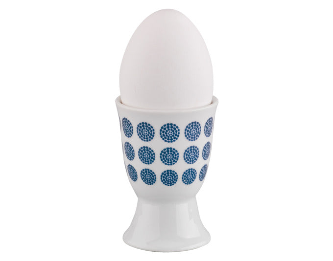 Eleganter CILIO Eierbecher Amici mit Punktedesign, ø 5 cm, ideal für stilvolles Frühstück, hochwertig und dekorativ.