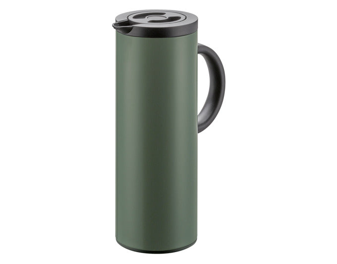 CILIO Isolierkanne Firenze olive-grün matt 1 l ø 11x30 cm in  präsentiert im Onlineshop von KAQTU Design AG. Küchenhelfer ist von CILIO
