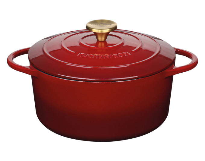 KÜCHENPROFI Bratentopf médoc rot ø 24 cm in  präsentiert im Onlineshop von KAQTU Design AG. Topf ist von KÜCHENPROFI