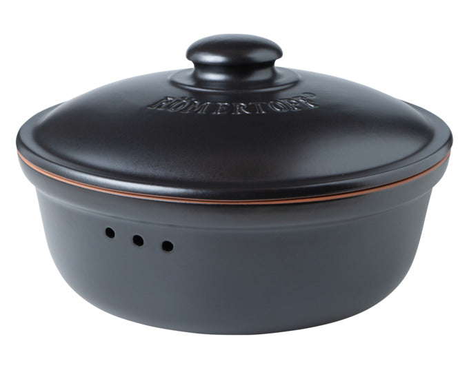 RÖMERTOPF Brottopf rund 4.5 l ø 30x18 cm schwarz in  präsentiert im Onlineshop von KAQTU Design AG. Brotkorb ist von RÖMERTOPF