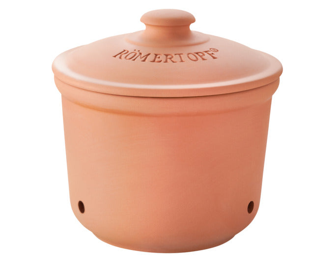 RÖMERTOPF Frischetopf Mini 0.6 l ø 12.5x13 cm terracotta in  präsentiert im Onlineshop von KAQTU Design AG. Küchenhelfer ist von RÖMERTOPF