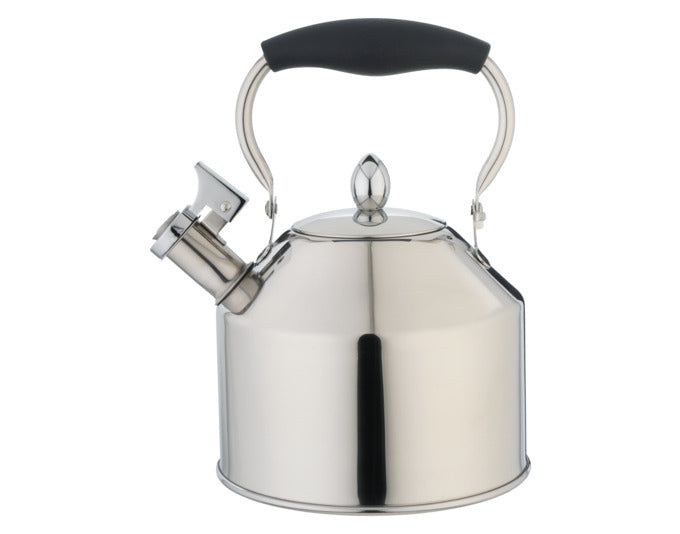 <tc>EVA</tc> Whistling kettle stainless steel/<tc>schwarz</tc> with filter 1.5 l