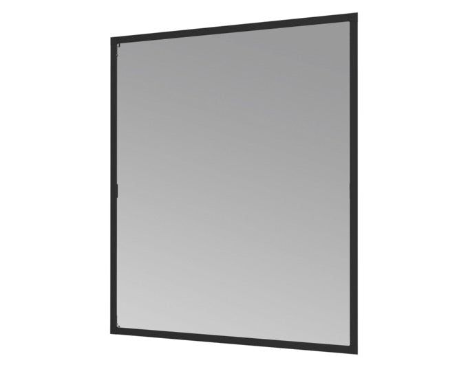Insektenschutz-Fensterrahmen 100x120 cm, anthrazit, robust und langlebig, idealer Schutz vor Insekten, einfache Montage.
