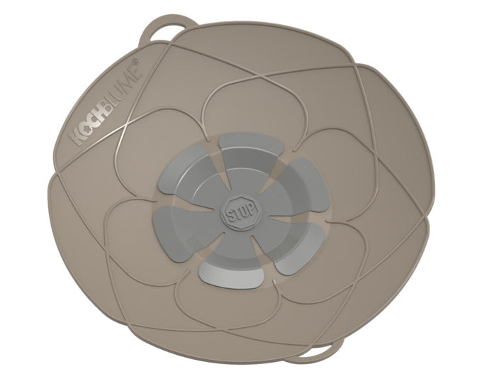 KOCHBLUME Deckel M ø 25.5 cm taupe in  präsentiert im Onlineshop von KAQTU Design AG. Topf ist von KOCHBLUME