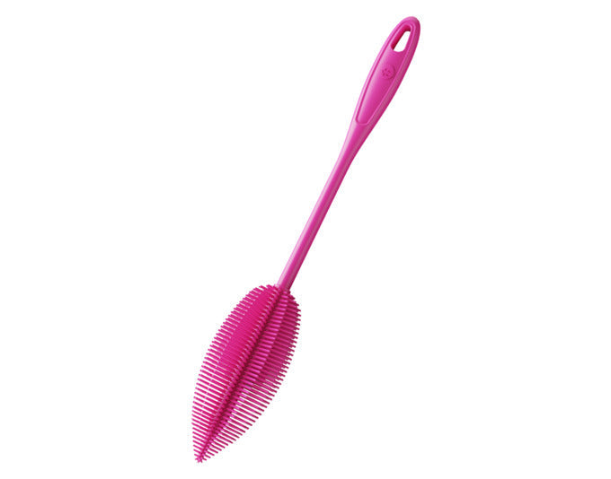 KOCHBLUME Flaschenbürste 36 cm pink in  präsentiert im Onlineshop von KAQTU Design AG. Haushaltshilfen ist von KOCHBLUME