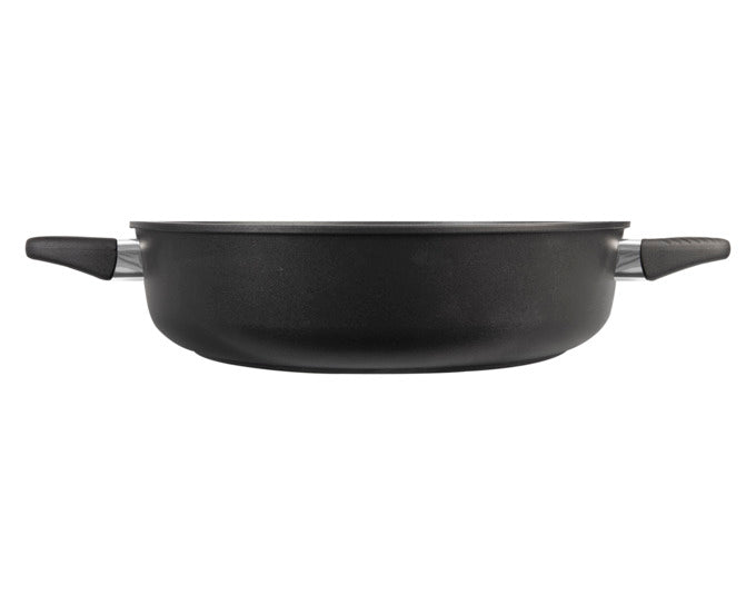 GASTROLUX Bratentopf Biotan Induktion flach ø 28 cm in  präsentiert im Onlineshop von KAQTU Design AG. Topf ist von GASTROLUX