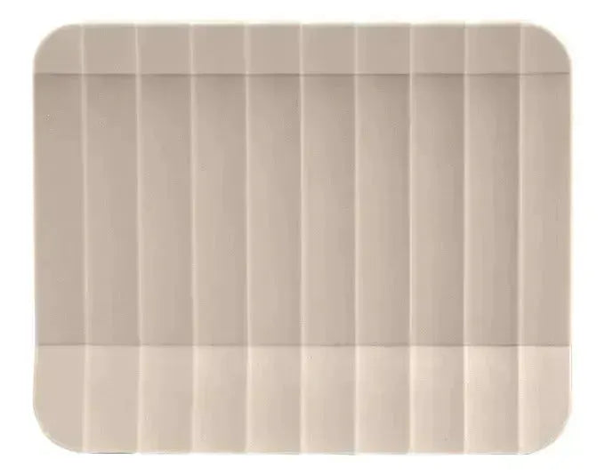 Eleganter Serviettenhalter Paestum von BLIM PLUS in arca grau, 15x4.5x12 cm, ideal für stilvolle Tischdekoration.