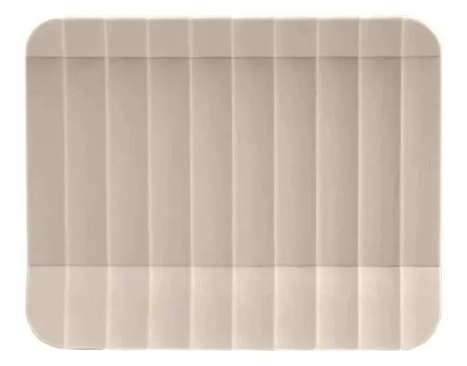 Eleganter Serviettenhalter Paestum von BLIM PLUS in arca grau, 15x4.5x12 cm, ideal für stilvolle Tischdekoration.