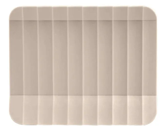 Eleganter Serviettenhalter Paestum von BLIM PLUS in arca grau, 15x4.5x12 cm, ideal für stilvolle Tischdekoration.