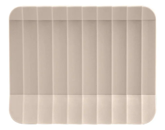 Eleganter Serviettenhalter Paestum von BLIM PLUS in arca grau, 15x4.5x12 cm, ideal für stilvolle Tischdekoration.