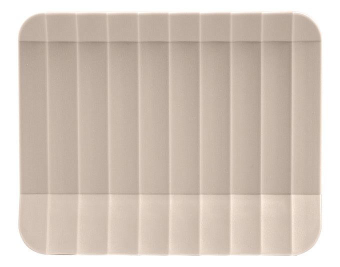 Eleganter Serviettenhalter Paestum von BLIM PLUS in arca grau, 15x4.5x12 cm, ideal für stilvolle Tischdekoration.
