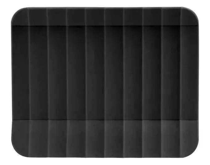 Eleganter Serviettenhalter Paestum von BLIM PLUS, 15x4.5x12 cm, in stilvollem Schwarz, ideal für moderne Tischdekoration.