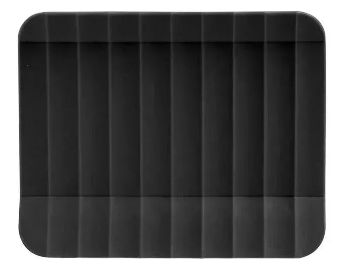 Eleganter Serviettenhalter Paestum von BLIM PLUS, 15x4.5x12 cm, in stilvollem Schwarz, ideal für moderne Tischdekoration.