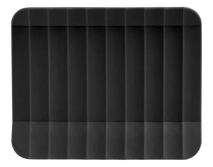 Eleganter Serviettenhalter Paestum von BLIM PLUS, 15x4.5x12 cm, in stilvollem Schwarz, ideal für moderne Tischdekoration.