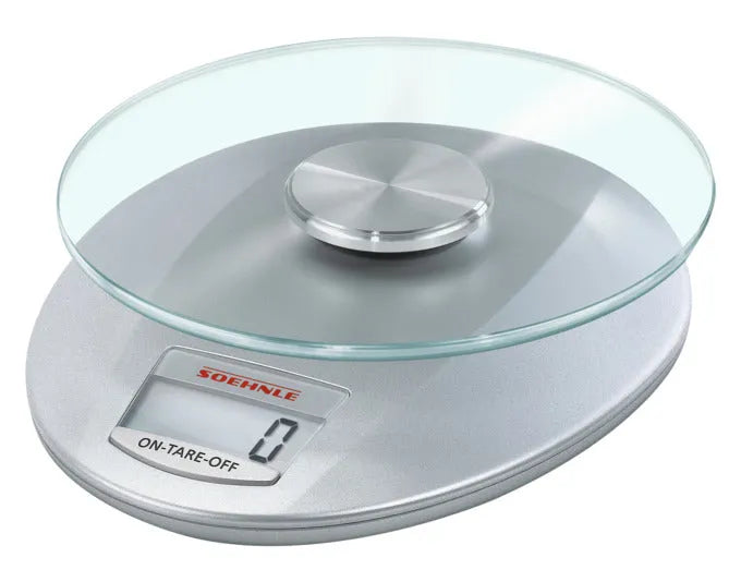 SOEHNLE Küchenwaage Roma 5 kg silber in  präsentiert im Onlineshop von KAQTU Design AG. Waage ist von SOEHNLE