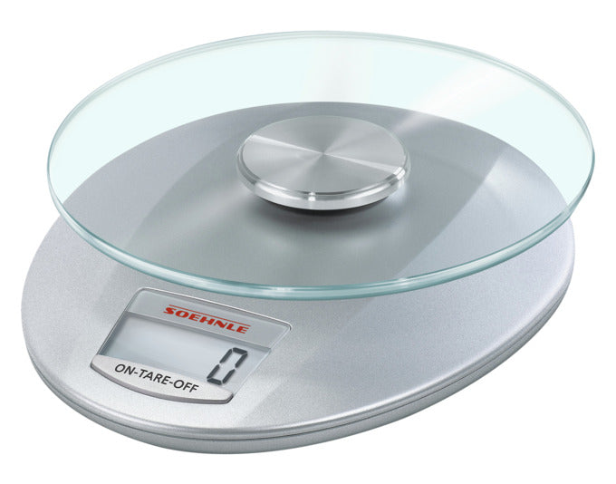 SOEHNLE Küchenwaage Roma 5 kg silber in  präsentiert im Onlineshop von KAQTU Design AG. Waage ist von SOEHNLE