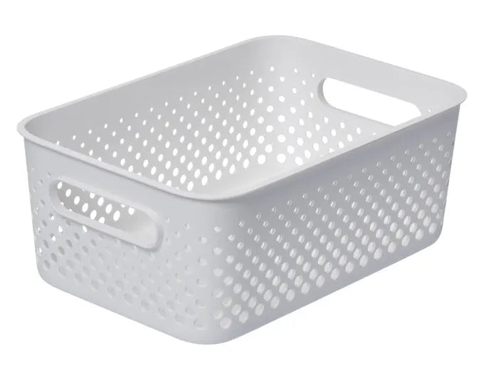 EBNAT Aufbewahrungskorb SmartStore M 29.5x20.5x12 cm weiss in  präsentiert im Onlineshop von KAQTU Design AG. Aufbewahrungsbehälter ist von EBNAT