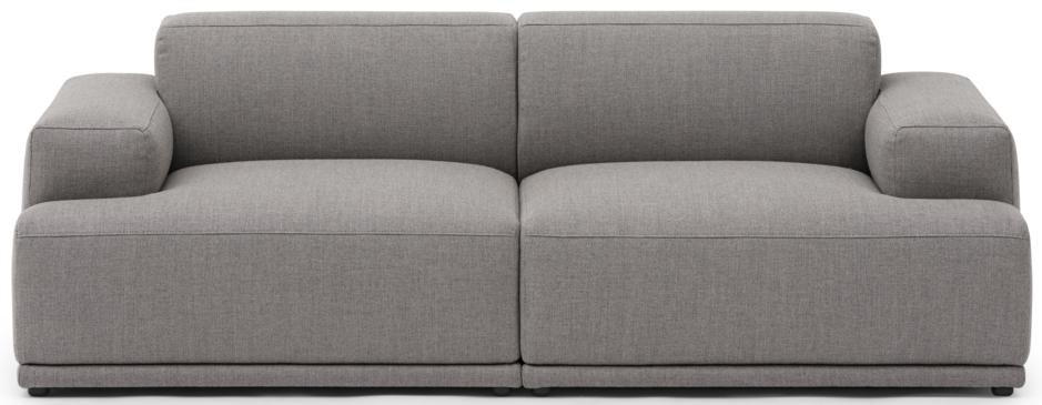 Connect Soft 2er Sofa in Combo 1: Re-Wool 128 präsentiert im Onlineshop von KAQTU Design AG. 2er Sofa ist von Muuto