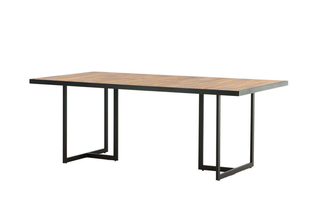 Khung Gartentisch in Natur präsentiert im Onlineshop von KAQTU Design AG. Gartentisch ist von Venture Home