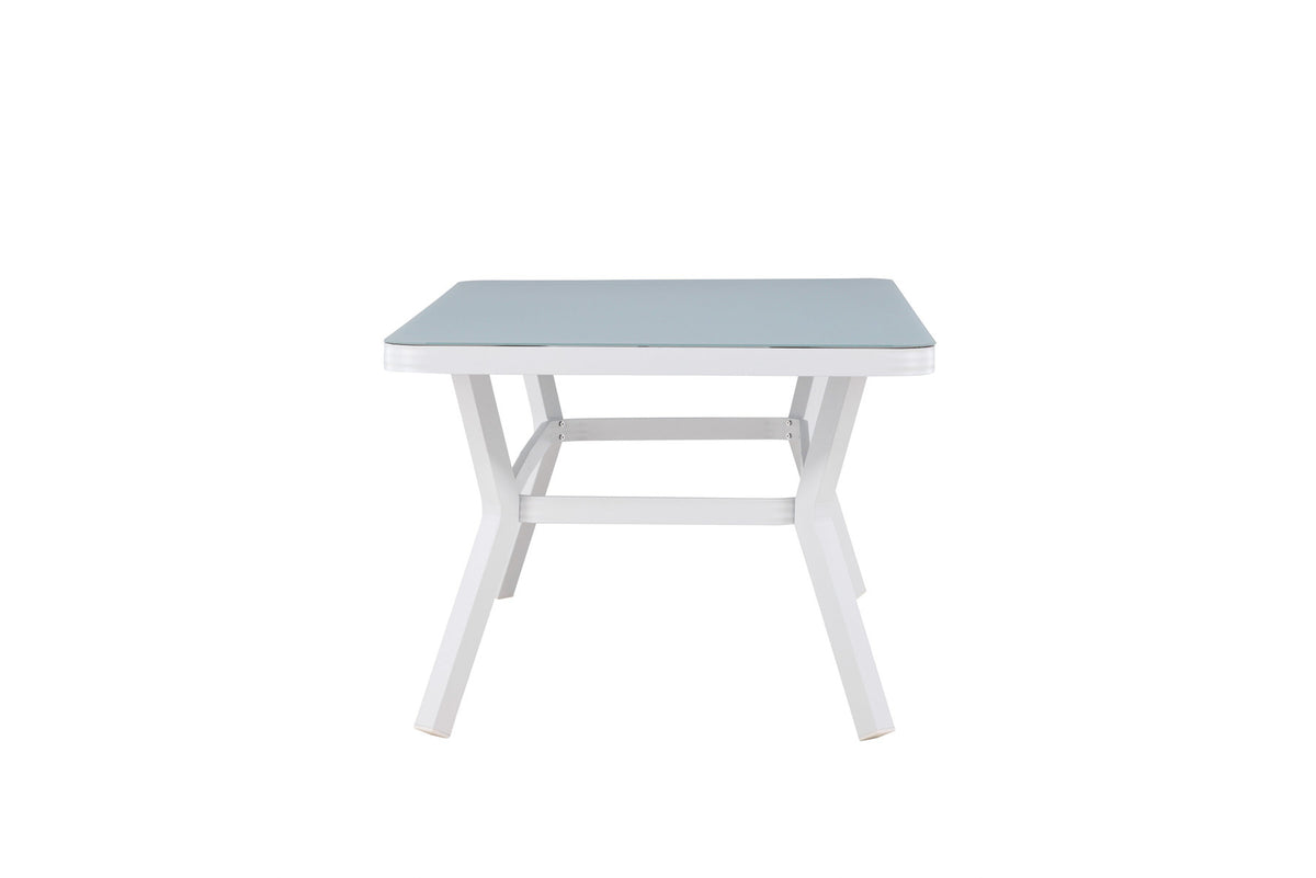 Virya Gartentisch in Weiss präsentiert im Onlineshop von KAQTU Design AG. Gartentisch ist von Venture Home