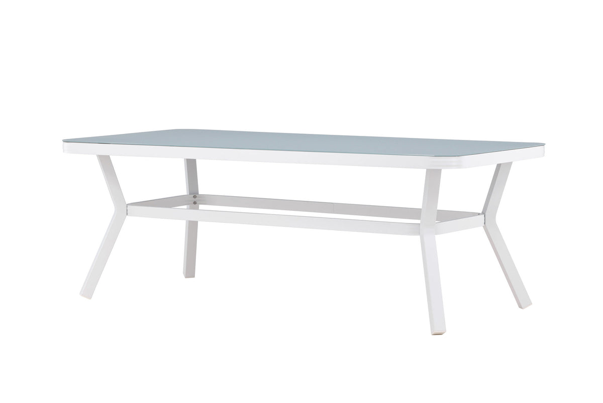 Virya Gartentisch in Weiss präsentiert im Onlineshop von KAQTU Design AG. Gartentisch ist von Venture Home