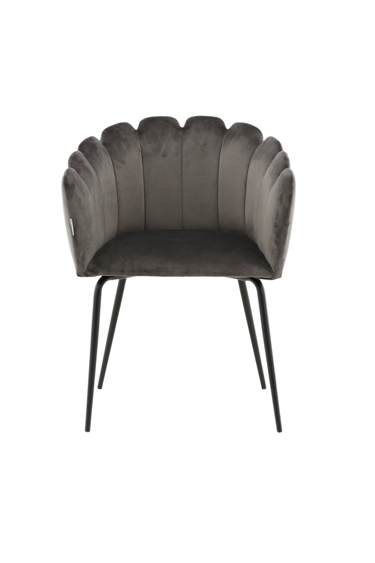 Limhamn Stuhl in Grau präsentiert im Onlineshop von KAQTU Design AG. Schalenstuhl mit Armlehne ist von Furniture Fashion