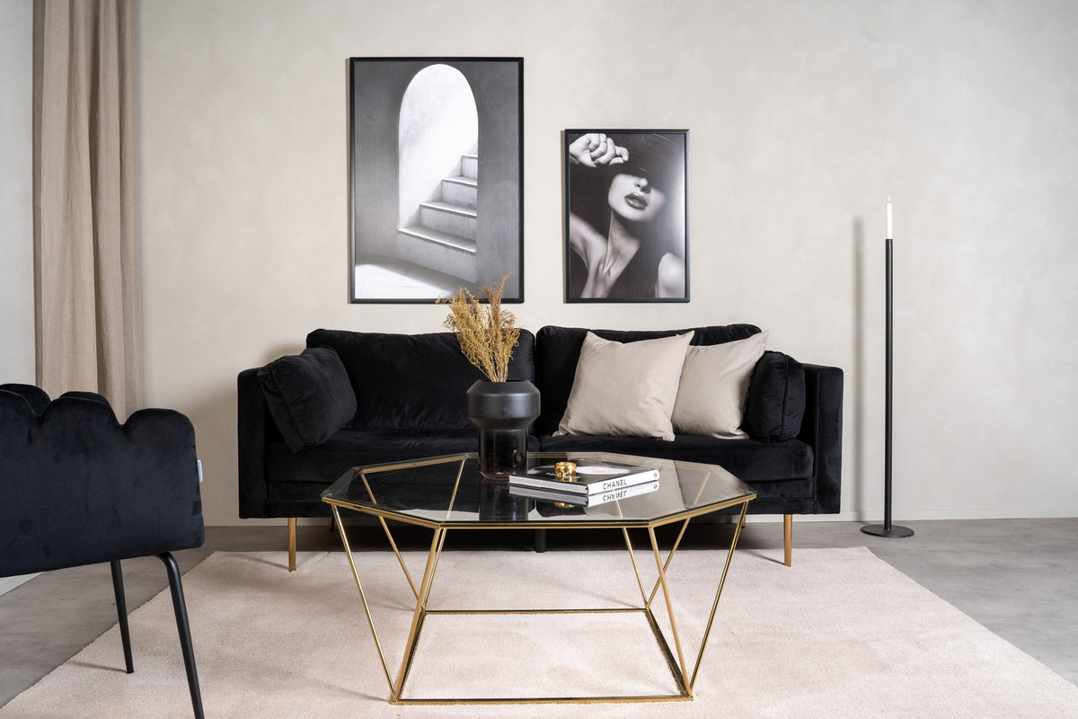 Österlen Beistelltisch in Gold präsentiert im Onlineshop von KAQTU Design AG. Beistelltisch ist von Furniture Fashion