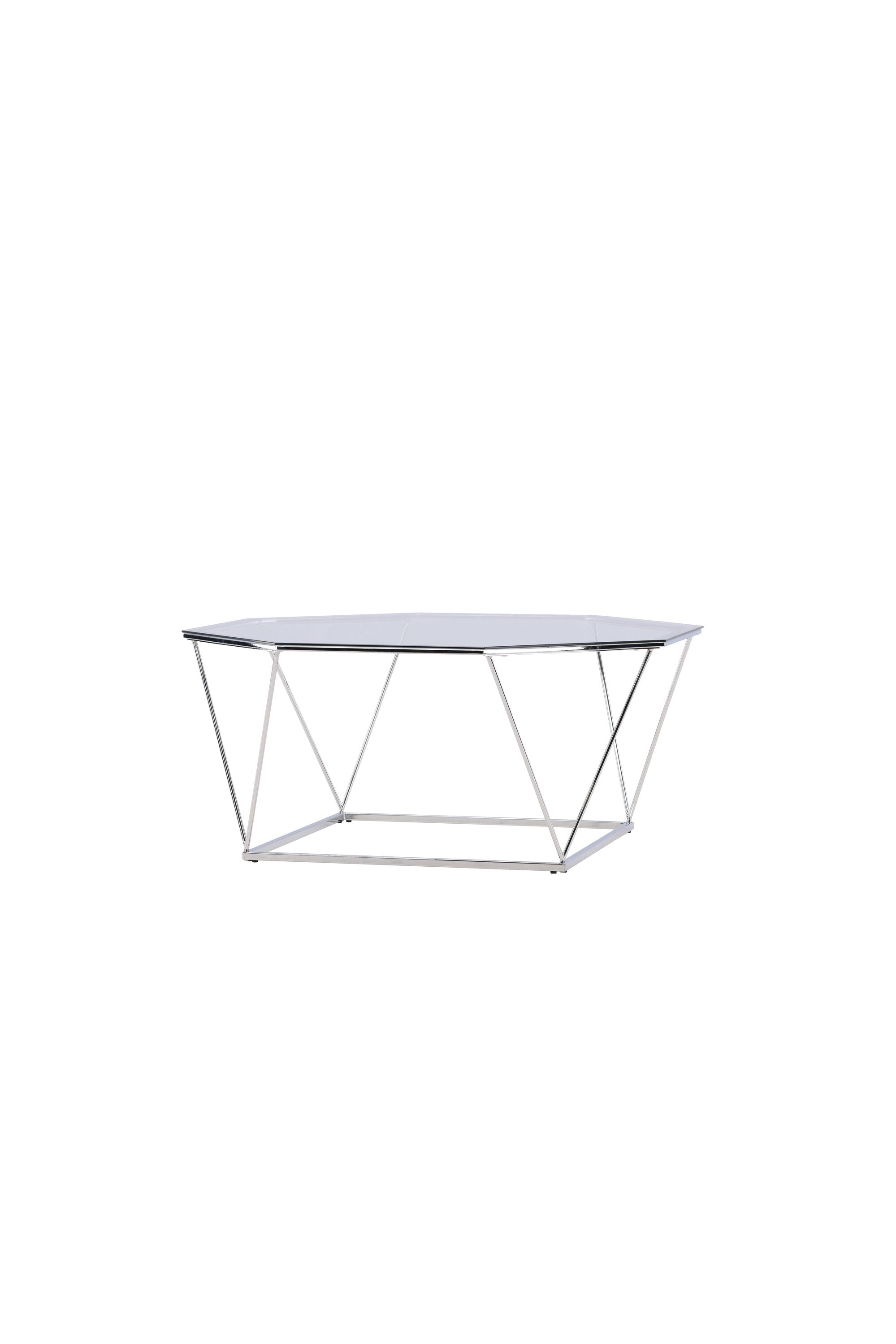 Österlen Coffee Tisch in Transparent präsentiert im Onlineshop von KAQTU Design AG. Beistelltisch ist von Furniture Fashion
