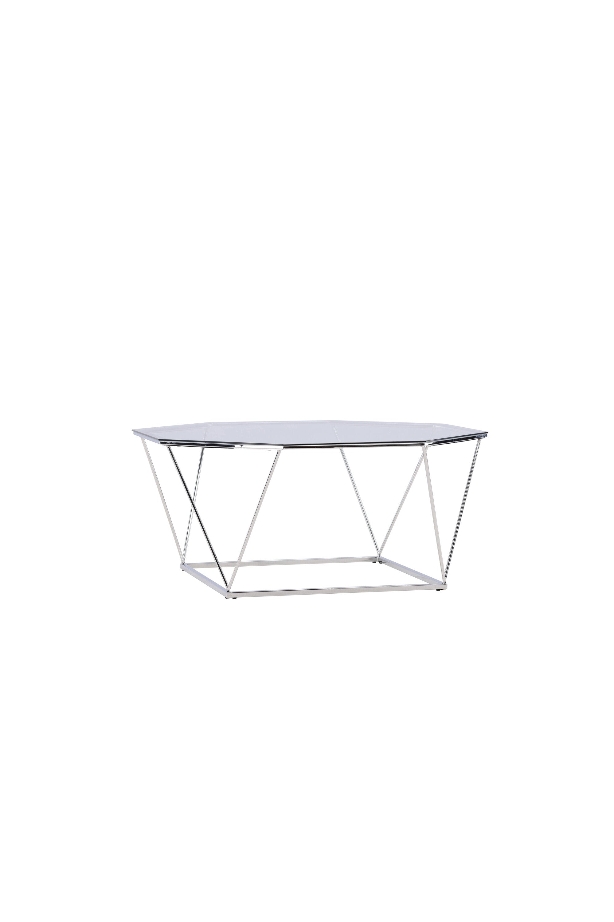 Österlen Coffee Tisch in Transparent präsentiert im Onlineshop von KAQTU Design AG. Beistelltisch ist von Furniture Fashion