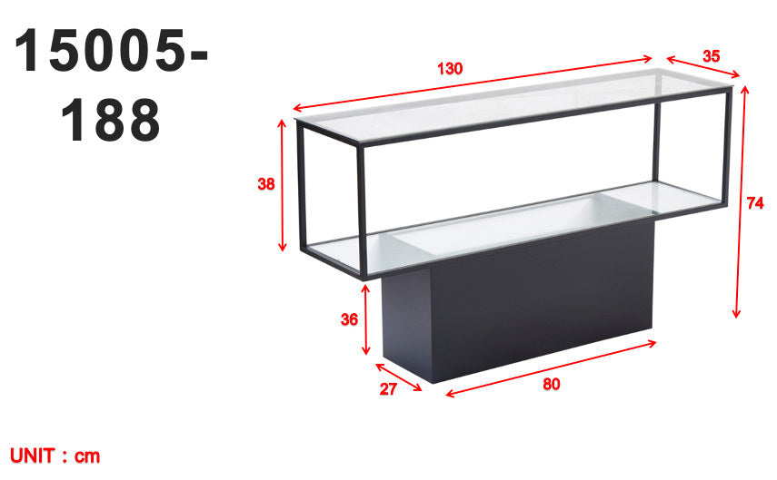 Maglehem Beistelltisch in Schwarz präsentiert im Onlineshop von KAQTU Design AG. Beistelltisch ist von Furniture Fashion