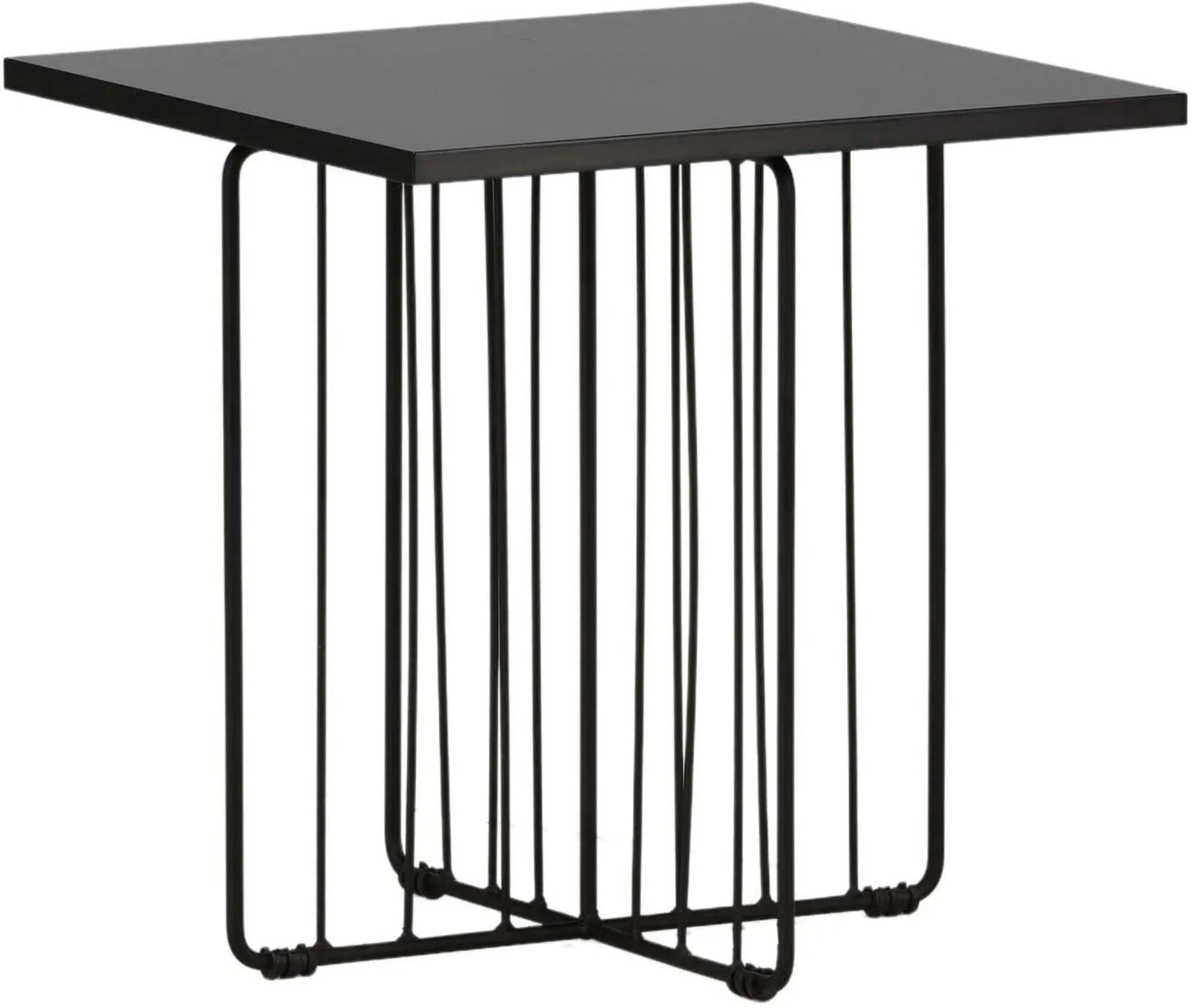 Moderner Dayton Couchtisch von Venture Home in edlem Schwarz.