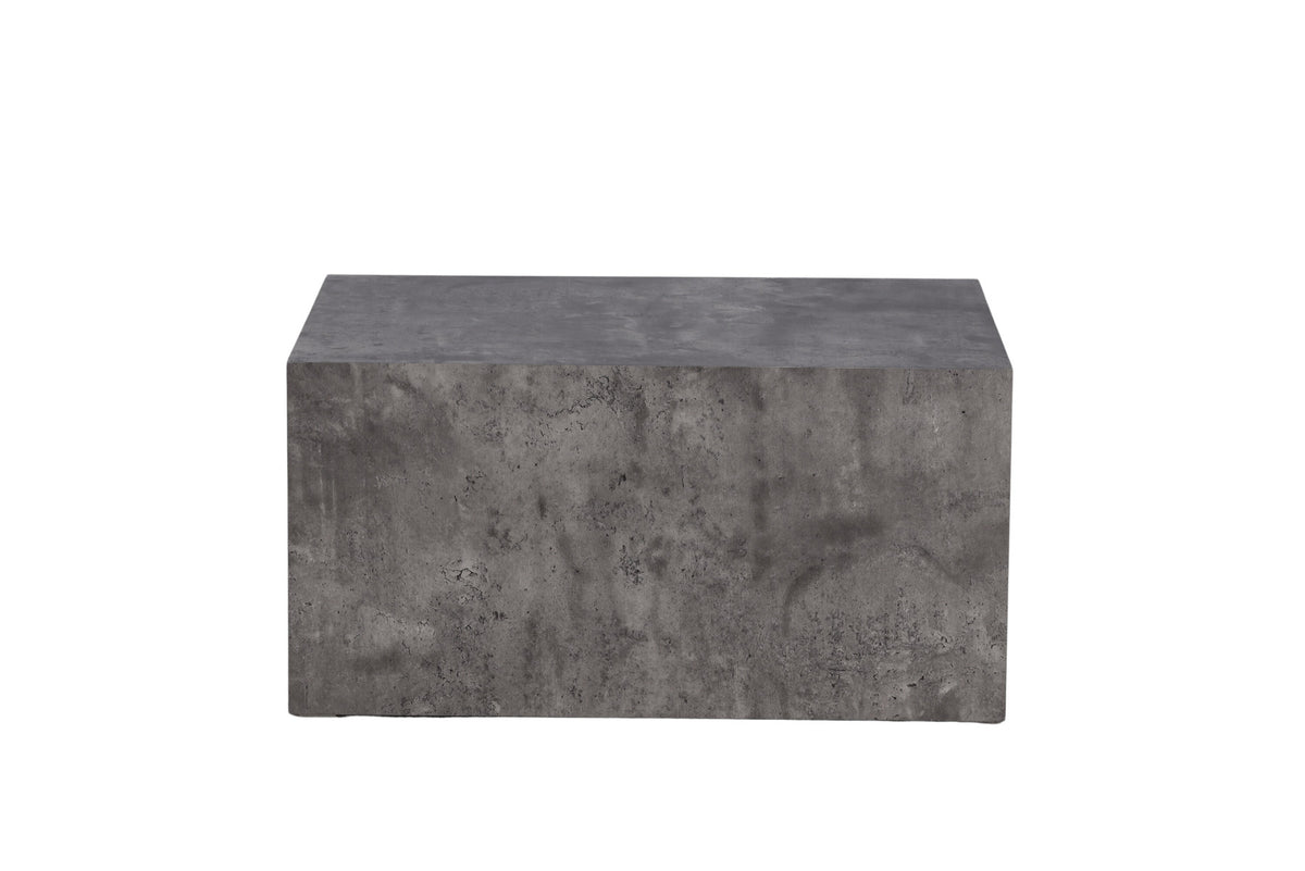 York Coffee Tisch Low in Dunkelgrau präsentiert im Onlineshop von KAQTU Design AG. Beistelltisch ist von Venture Home